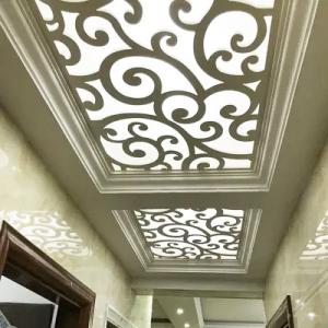 China Fireproof Laser Cut Metal Screen Panels 2mm Transfer Printed Heat Transfer Finished wholesale