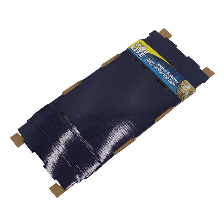 Corrugated Cardboard Trays With Custom Colorful Printed For LED Light