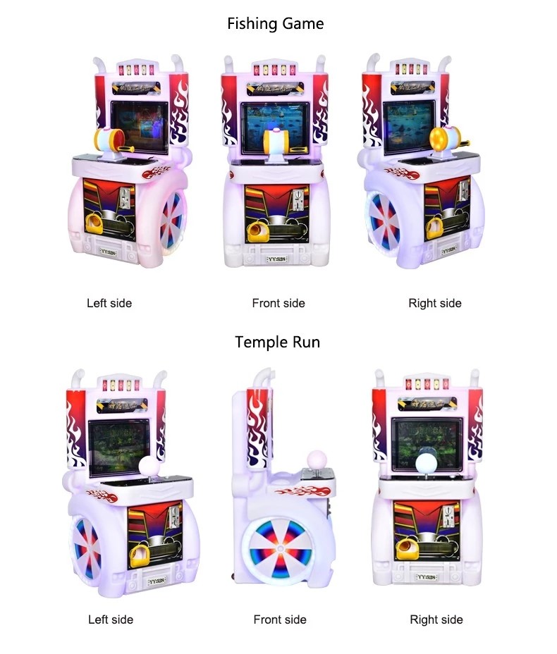 Happy Pat Kids Arcade Machine Bouncy Ball Out 15'' LCD Screen CE RoSh SGS