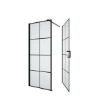 Black 6mm Tempered Glass Shower enclosures 800*800*1900mm