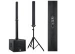 Aluminum Plywood Column Array Speakers Bar Sound System , Pro Sound Speakers 18