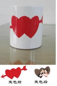 China Sublimation Heart Mug wholesale