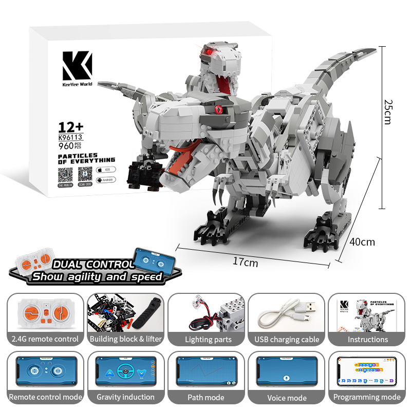 High Speed Unisex Plastic Remote Control Off Road Rc Car with Fome Building Blocks Toy Car