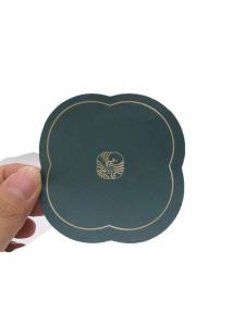 China Skincare Cosmetic Label Printing Thank You Hand Sanitizer Bottle Stickers wholesale