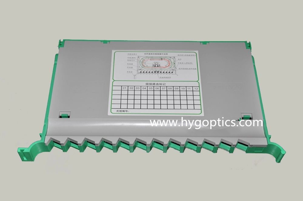 24 Port 2U Height Fiber Optic Patch Panel For Communication