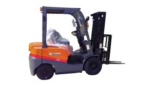 China Orange Black 1.5T Diesel Powered Forklift Container Forklift Truck FD15T wholesale