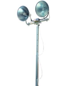 China Night Scan 300W 15M Electric 24V Mobile Solar Light wholesale