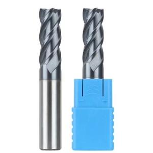China Professional Carbide Flat End Mill , Small Diameter End Mills For Steel Milling wholesale