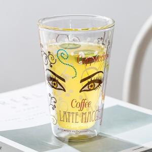 China Thermo Double Wall Cappuccino Cups 9oz Hand Blown 260ml Insulated Coffee Tumbler wholesale