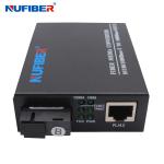 Gigabit SM Single Fiber Converter 1310nm 1490nm 1000Base Bidi 20km Outdoor