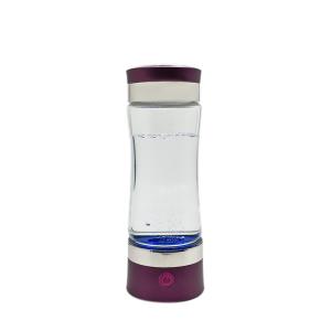 China Glass Transparent Sport Hydrogen Ionized Water Bottle 1 Year Warranty FDA Approved wholesale