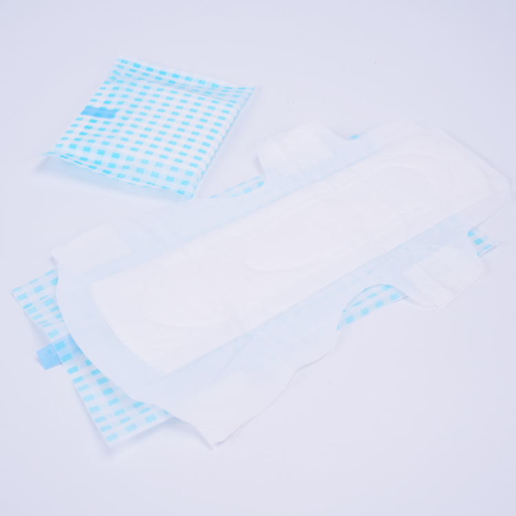 Feel Comfortable Sanitary Brands Pad for Female Super High Absorbency Made of Cotton