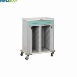 China Steel patient record trolley wholesale