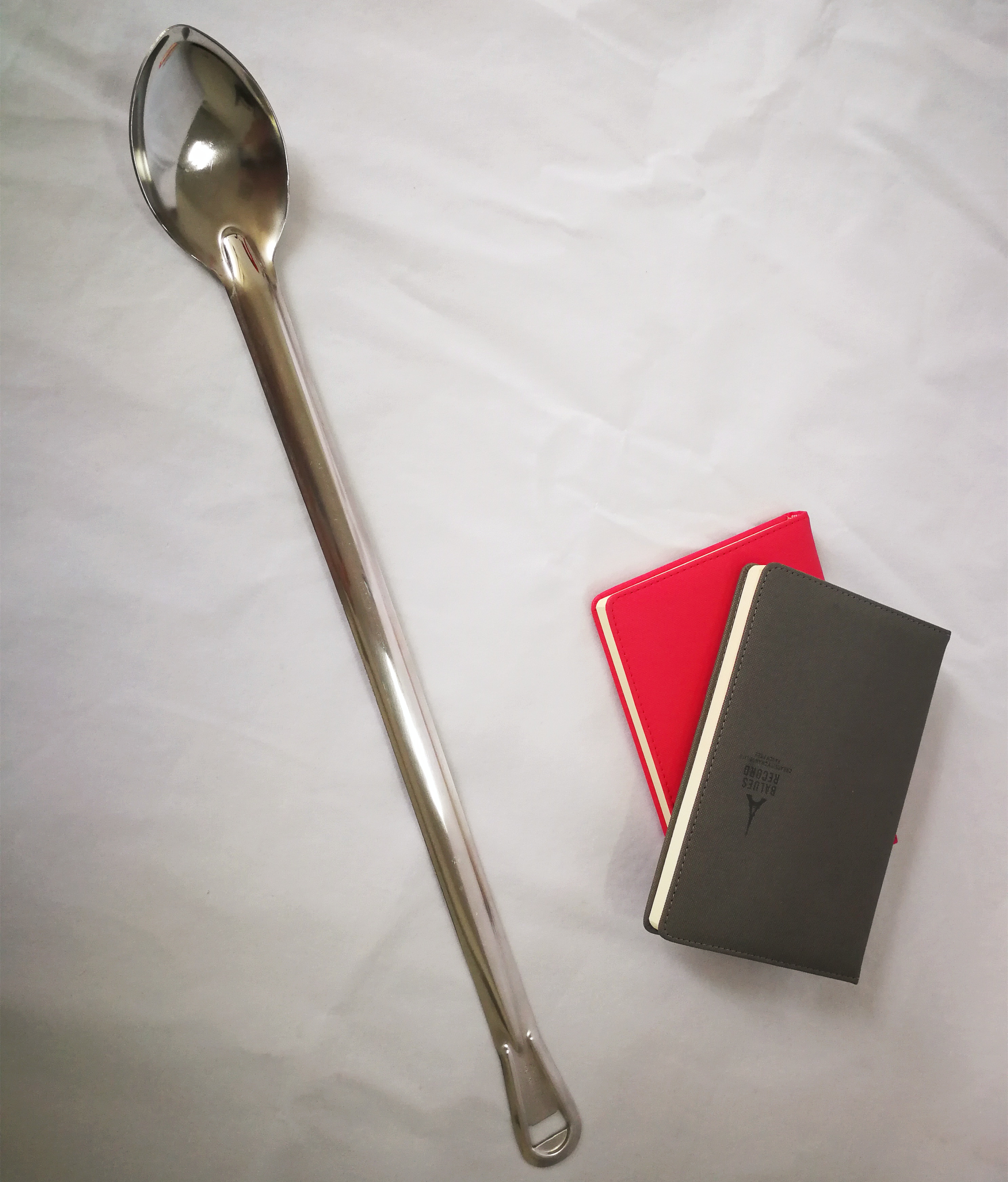 Round Shape Long Stainless Steel Bar Spoon 61.5cm For Home Brew Wine Making