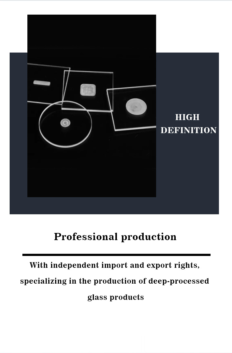 Customized Optical High Precision Glass Lens For Camera Lens Glasses