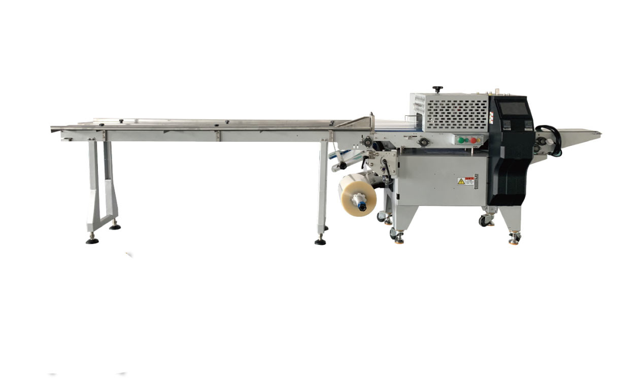 Automatic Pillow Packing Machine Egg Rolls Sausages Noodles Packaging Machine