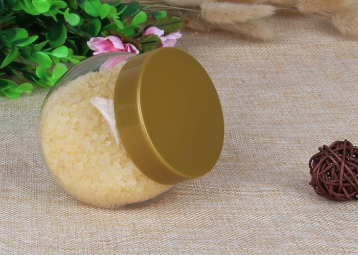 225ml Costmetic Clear PET Jars Well - Sealing With Screw PP Cap
