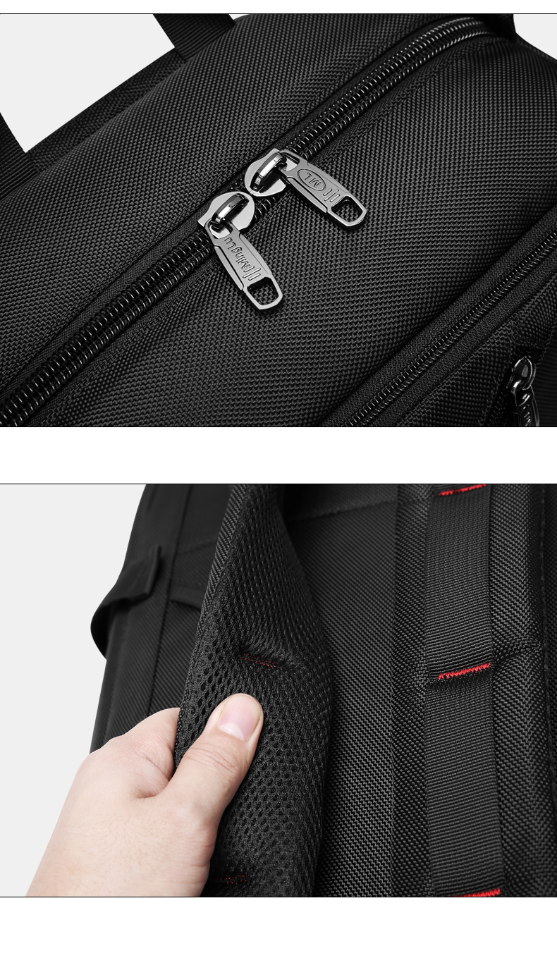 Multifunctional Waterproof Business Backpack Accept Customizable Logo
