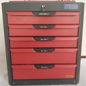 China Disassemble Tool Storage Trolley ISO9001 7 Drawer Tool Cabinet wholesale