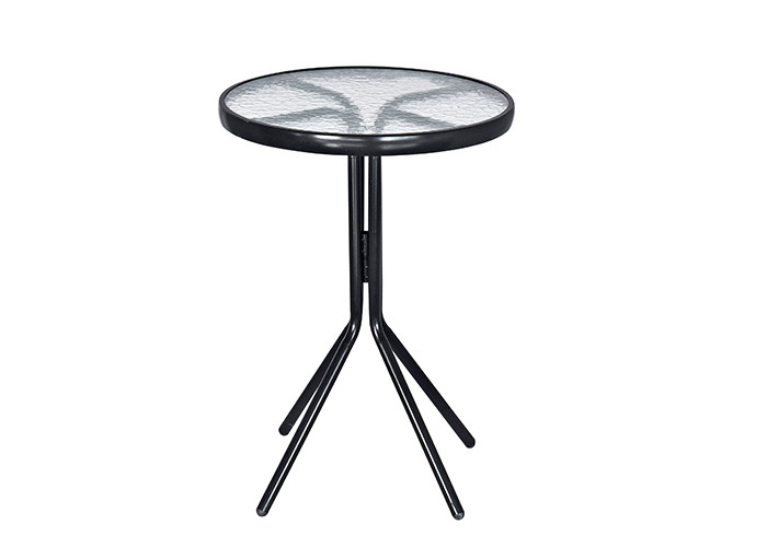 5mm Tempered Glass Outdoor Garden Table With Color Customized