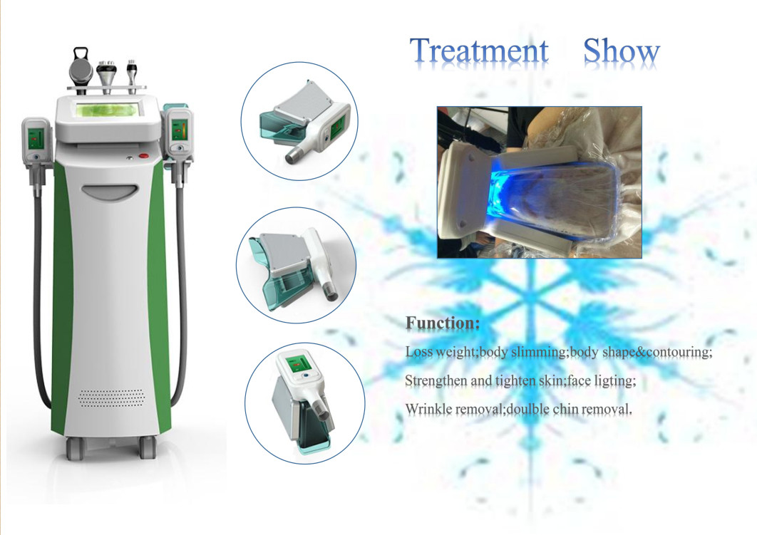 2018 Best effect!!! fat freeze,skin rejuvenation,wrinkle removal cryolipolysis slimming machine