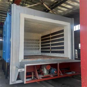 China Batch Heat Treating Hot Air Trolley Furnace Annealing Furnace For Mechanical Parts wholesale