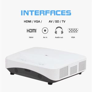 China DLP Android 1080p Short Throw Projector Smart Home Theater 4000L on sale
