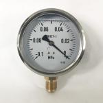 0.1 MPa Stainless Steel Pressure Gauge