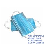 Hypoallergenic Disposable Non Woven Face Mask Dust Prevention / Sterilization