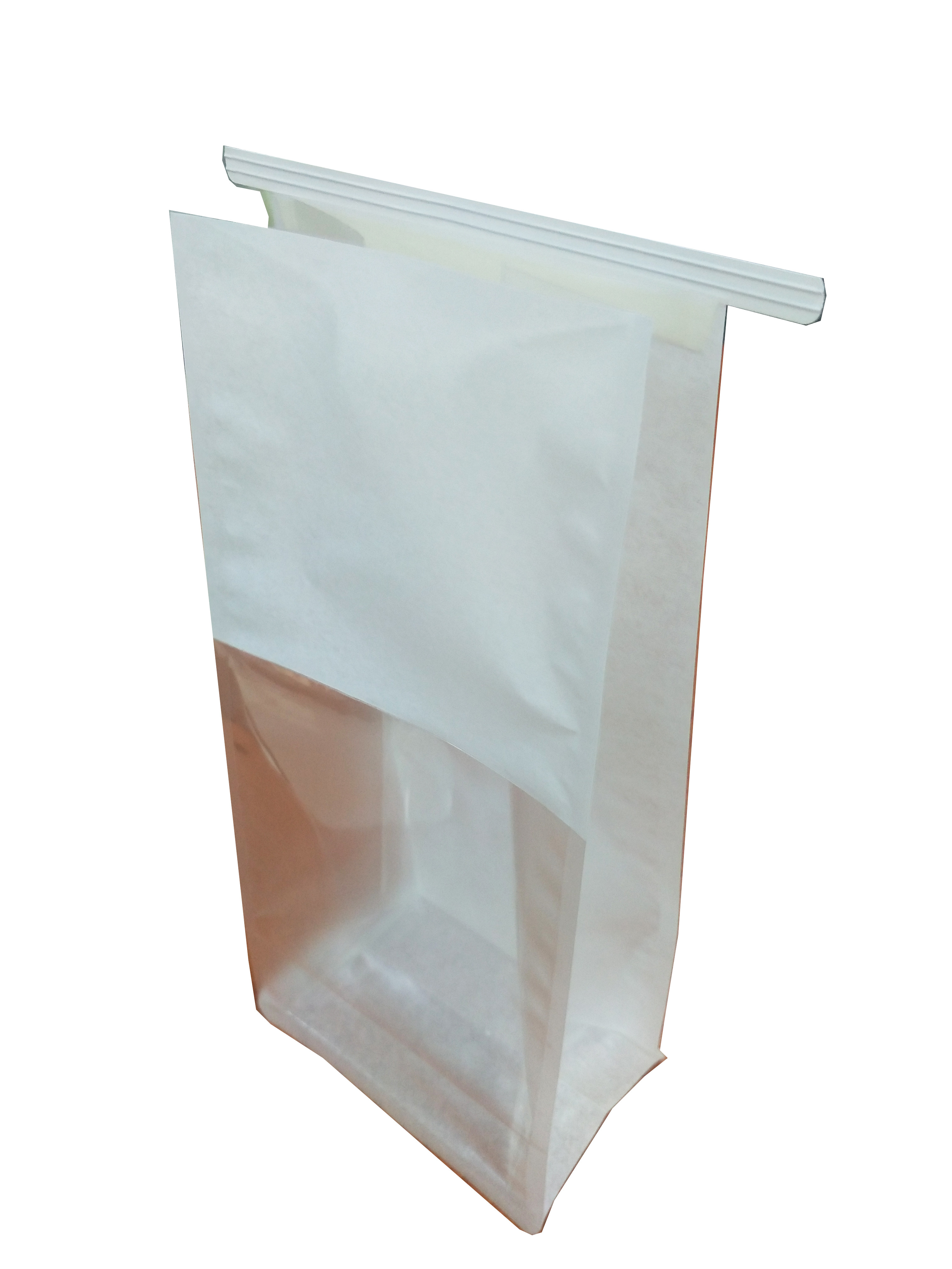 OEM ODM 50g Natural White Paper Bread Packaging Bags Moisture Proof