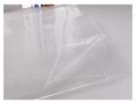 White Pink Paperboard Insert Clear PET Transparent Packaging Box