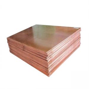 China Factory Supply Copper Sheet Copper Strip Coils 1mm 3mm 5mm Thickness Cold Rolled Red Copper Plat Cu Plate wholesale
