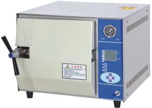 China Table Top Autoclave Steam Sterilizer Fully Stainless Steel 20 24 Liter With Touch Type Key wholesale