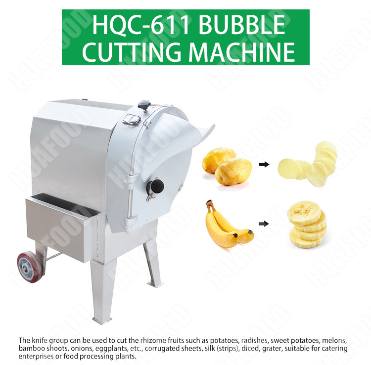 Commercial Potato Chips Slicer Cutter Cutting Machine