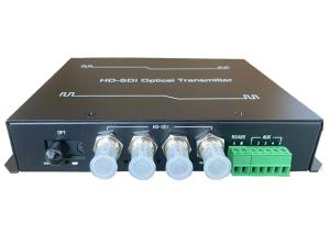 China 4CH HD-SDI/3G-SDI Fiber Converter with 1 SC/FC/ST/LC Port wholesale
