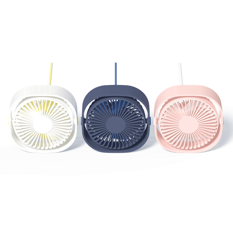 129*122*52 mm Mini Desktop USB Fan with Charging Convenience and Lightweight Design