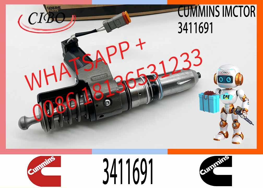 Engine Common Rail Fuel Injector 4307516 3411691 3087560 3411765 for Cummins