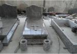 Classic Granite Memorial Headstones Carved / Custom Surface SGS Approved