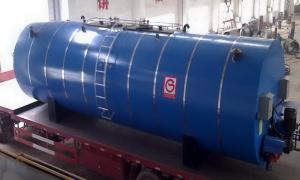China Large Capacity Asphalt Heating Tank Direct Heating Tube Bitumen Container wholesale