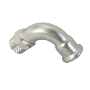 China Push 316L Asme B16 9 Elbow Stainless Steel Pipe Fittings wholesale