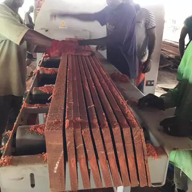 Electric Multi Rip Saw Machine For Wood / Log / Panel Cutting