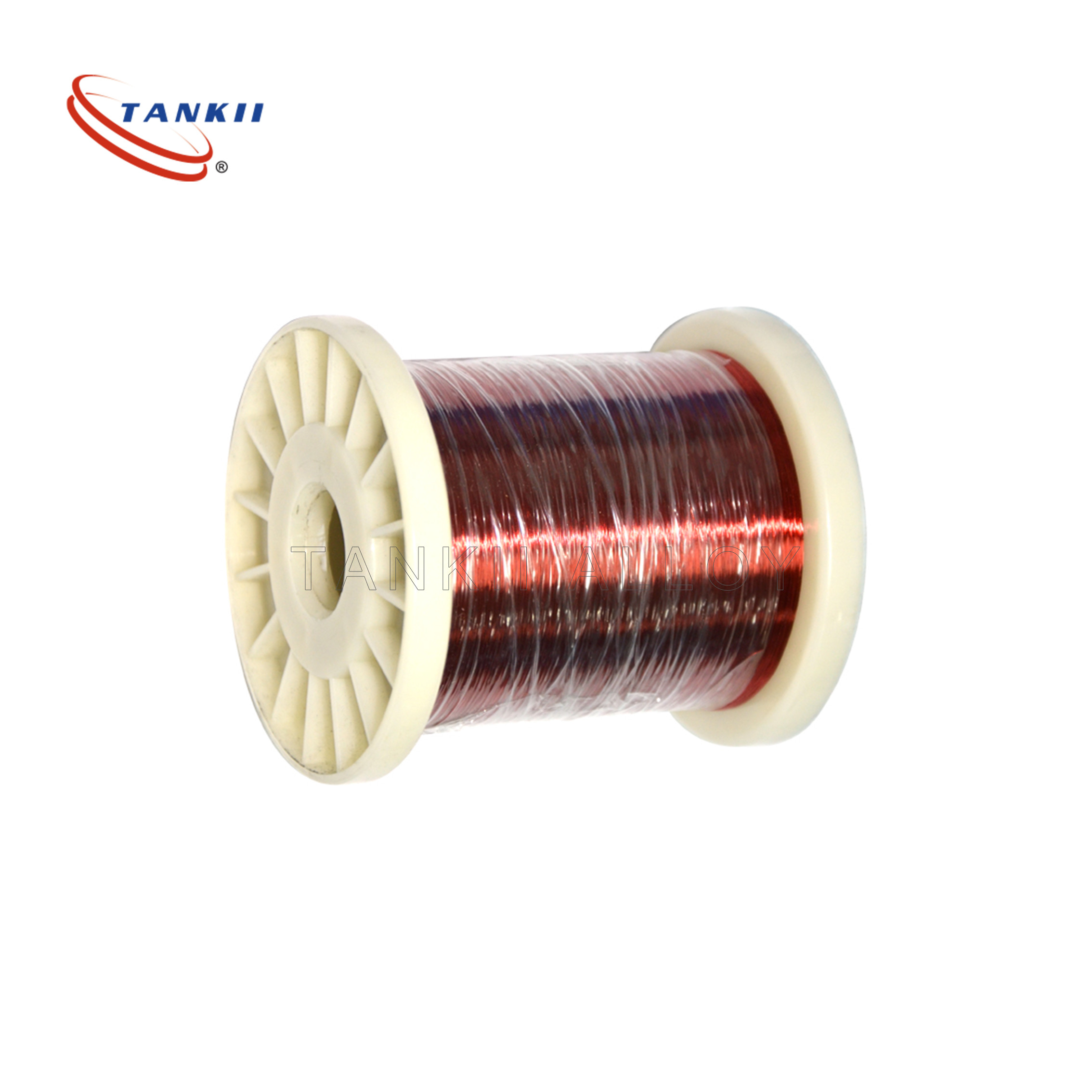 Rohs Certified Enameled Coating Ni200 Pure Nickel Wire 0.025mm Red Color