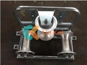 China Steel Aluminum Cable Rollers For Underground Power Cable Installation wholesale