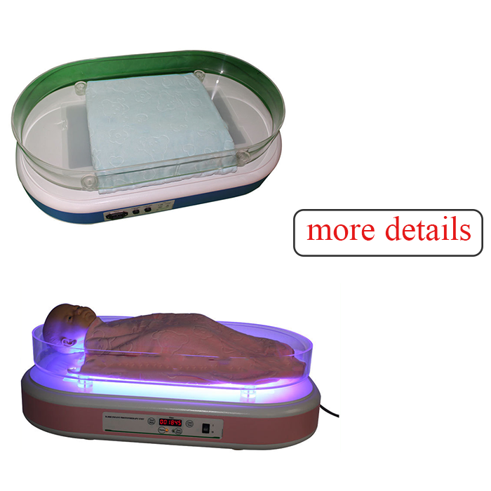 Infant phototherapy unit for neonatal use