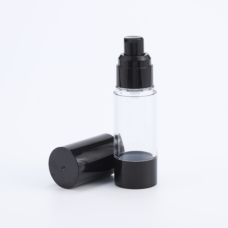 AS Base Material Luxury Empty Airless Spray Pump Bottles 15ml 30ml 50ml 80ml 100ml 120ml for Travel Skincare Convenience