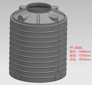 China Three Thousand Liters Roto Moulding Water Tank Aging Resistance wholesale