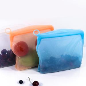 China Microwavable Reusable Silicone Food Storage Bag 500ml 1000ml 1500ml wholesale