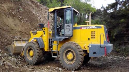 4.5m Dumping Height Telescopic Compact Wheel Loader With Single Rocker Arm