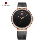 Quartz Movement Mens Stainless Steel Watches Alloy Case 3 Atm Water Resistant