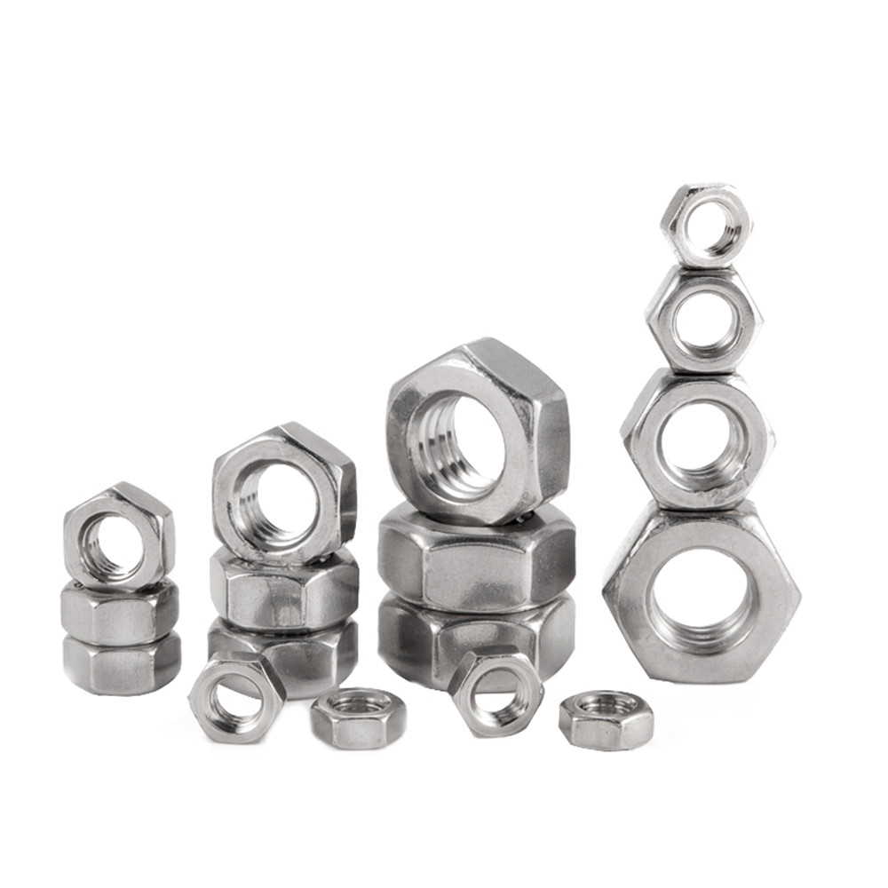 Screw Hex Head M3M4M5M6M8M10M12M14M16-M24 GB6172 Outer Hexagon Thin Nut